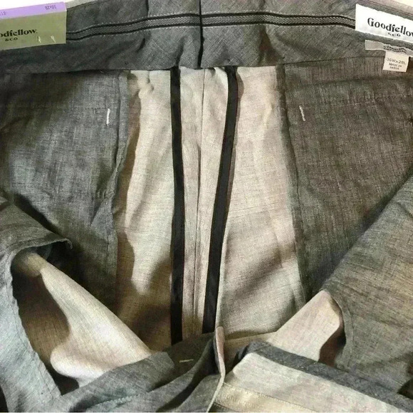 Goodfellow & CO Lightweight Jet Gray Standard Fit Wool Rich Suit Pants NWT - Picture 9 of 13